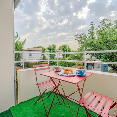 Lägenhet Appartement Cosy - Residence Avec Parc Et Piscine *